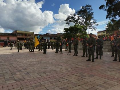 En El Carmen se presentó la Brigada Especial contra el Narcotráfico