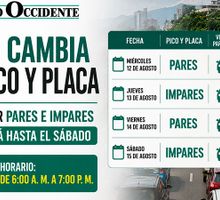 Por afectaciones en la movilidad tras el terremoto, pico y placa en Cali será por pares e impares y regirá hasta el sábado