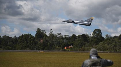 Imagen de Todos los espectáculos aéreos de la Feria Aeronáutica F-Air 2023, vea la programación