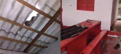 Imagen de «Estoy debajo de la cama»: el drama que vivió una docente de Argelia durante una tormenta eléctrica que afectó a la escuela rural