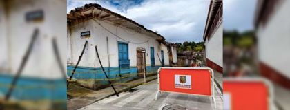 Imagen de  Más de 150 casas están a punto de colapsar en Abejorral