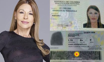 Viralizan cédula de Amparo Grisales en las Redes Sociales