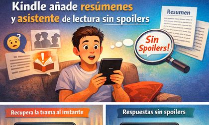 Kindle añade resúmenes y asistente de lectura sin spoilers