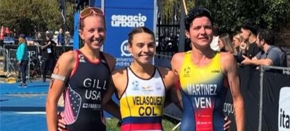Imagen de  Triatleta de Marinilla se consagró campeona del sudamericano en Chile