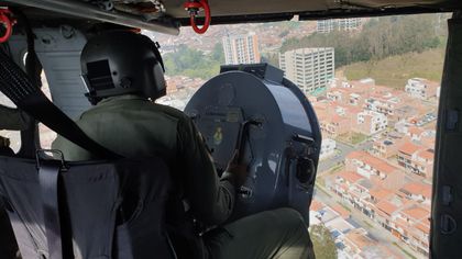 Imagen de  Fuerza Aérea Colombiana promueve acciones para evitar uso de la pólvora en el Oriente