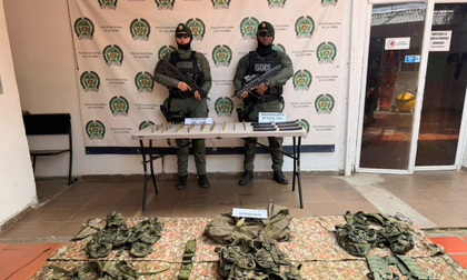 Ubican arsenal ilegal en zona rural de Dagua