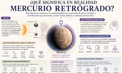 Mercurio retrógrado: el verdadero significado detrás del fenómeno astrológico más temido