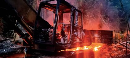 Imagen de En Sonsón destruyen material empleado en la explotación ilegal de oro que generaba millonarios ingresos mensuales