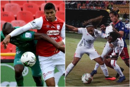 Semfinales fútbol colombiano liga betplay 2020 masculino femenino