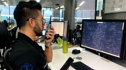 Imagen de  Línea 123 en Medellín emplea sistema de geolocalización para atender emergencias con mayor precisión y rapidez