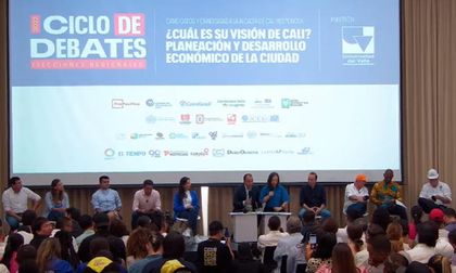 Candidatos a la Alcaldía de Cali debatieron sobre planeación y desarrollo económico