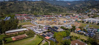 Imagen de En video: así es el desvío temporal que rige desde hoy en el intercambio del Aeropuerto
