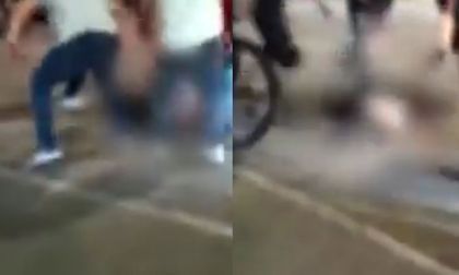 Asaltante agarrado infraganti quedó inconsciente tras golpiza