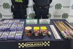 Imagen de Incautaron cerca de 80 kilos de pólvora lista para ser comercializada en Bello. En Antioquia, ya van 38 quemados