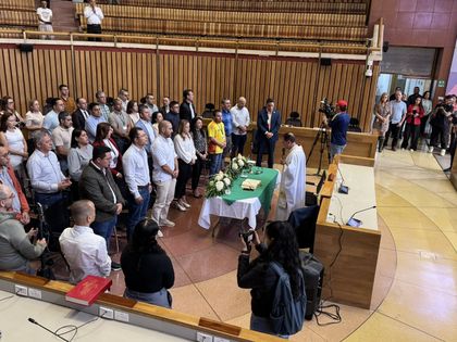 Imagen de  Asamblea de Antioquia y Concejo de Medellín suspendieron sesiones y anunciaron actos en honor a Miguel Uribe Turbay