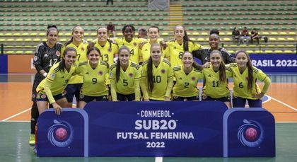 Imagen de Con dos orientales, Colombia fue subcampeón del Sudamericano Femenino Sub-20 de Futsal