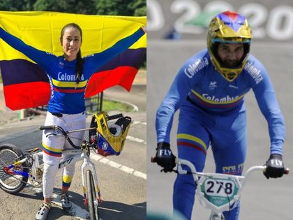 Imagen de Medallas para Colombia en los JJOO: Bronce para Carlos Ramírez y plata para Mariana Pajón
