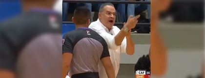 Imagen de  Entrenador de Cafeteros es acusado de amenazar a un jugador rival en pleno partido en Rionegro