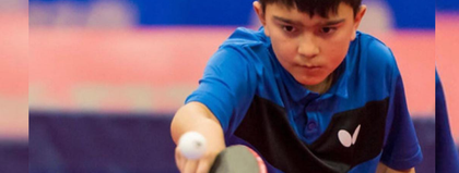 Imagen de  Tenimesista rionegrero busca recursos para disputar circuitos mundiales en Europa