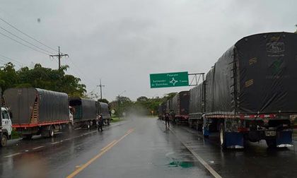 Paso restringido en vía Panamericana