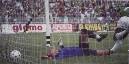 Gol del Bendito Fajardo Al América de Cali 1991 Nacional campeón (1)