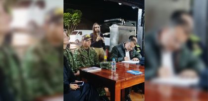 Imagen de  Alcalde de Rionegro lideró frente de seguridad en Cabeceras tras la masacre de siete personas