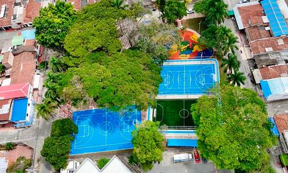 Recuperan espacios deportivos y culturales en Palmira, tras décadas de abandono