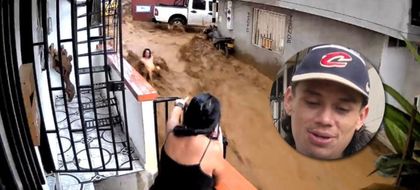 Imagen de  Habló el joven arrastrado por una creciente en Manrique: esta es su historia