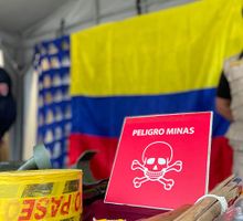 Palmira, territorio libre de minas