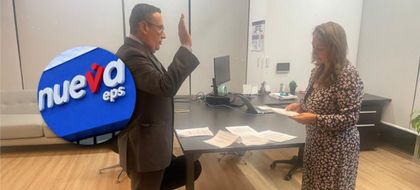 Imagen de  Cambio de mando en Nueva EPS: salen el interventor Jorge Iván Ospina y la revisora fiscal Gladys Asprilla