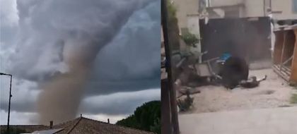 Imagen de  El tornado que asoló un pueblo en el sur de Francia deja 39 heridos y 300 casas afectadas