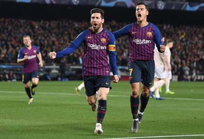 Messi rompio la mala racha de cuartos en Champions con golazo