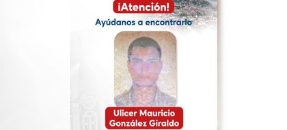 Imagen de  Hallaron documentos de Ulicer González, de San Francisco, en la tragedia de Bello: piden ayuda para encontrarlo