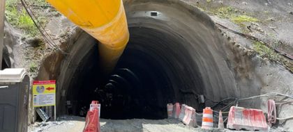 Imagen de  Obras de la segunda fase del Túnel de Oriente avanzan en un 19 %