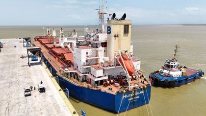 Imagen de Puerto Antioquia recibe su primer buque a granel y consolida operación portuaria en el Caribe colombiano