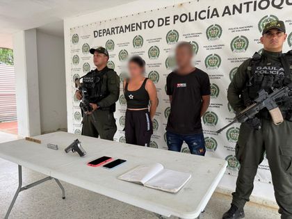 Imagen de  Capturaron en Tarazá a dos integrantes del Clan del Golfo señalados de secuestrar y torturar a dos suboficiales del Ejército