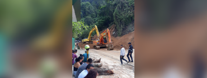 Imagen de  Por deslizamiento de tierra, hay cierre en la autopista Medellín-Bogotá, jurisdicción de Sonsón