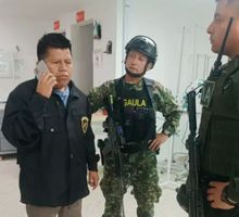 En operativo liberan al alcalde de Morales