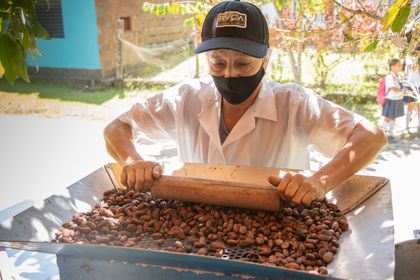 Imagen de Cacaoteros de San Luis recibieron maquinaria para fortalecer sus procesos productivos