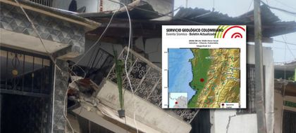 Imagen de Van 10 temblores en Chocó en las últimas horas, el más fuerte fue de 4,1 de magnitud