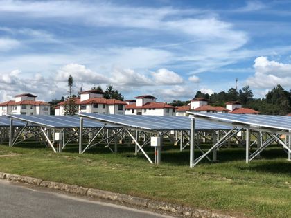 Imagen de  Base de la Fuerza Aérea Colombiana en Rionegro implementa solución solar de EPM