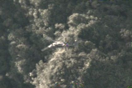 Imagen de Avanza compleja operación para extraer a ocupantes de avioneta en el Tatamá