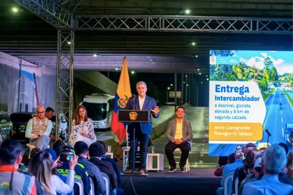 Imagen de Con una inversión de $119.189 millones entregaron el intercambiador vial Manuel Vicente Zuluaga en Rionegro