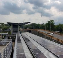 Terminal Simón Bolívar del MIO ya tiene planta solar y wifi gratuito
