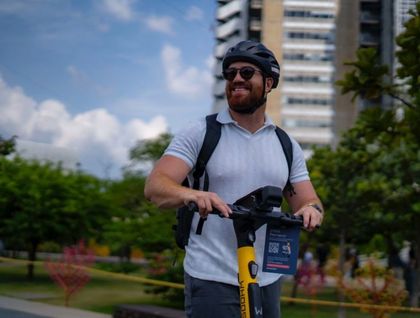 Imagen de  Whoosh alcanza 1200 patinetas eléctricas en Medellín