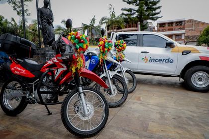 Imagen de  La Ceja fortalece su parque automotor con cuatro vehículos nuevos