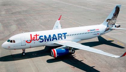 Imagen de  JetSmart inició los vuelos a Rionegro desde Santiago de Chile