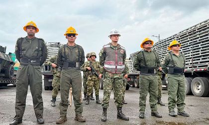 Refuerzan presencia de fuerza pública en El Plateado