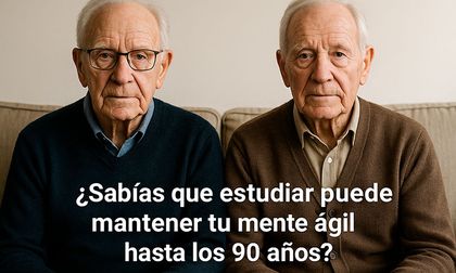 Un mayor nivel educativo potencia la agilidad mental más allá de los 90 años