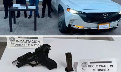 Capturan en Cali de dos hombres tras hurto de vehículo de alta gama